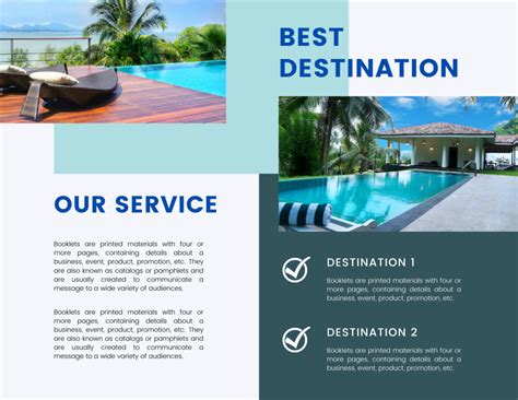 Top 10 Elegant Hotel Brochure Templates (Spa, Resort, and More) .